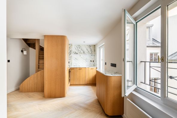 Sale Duplex Paris 6 3 Rooms 49.63 m²