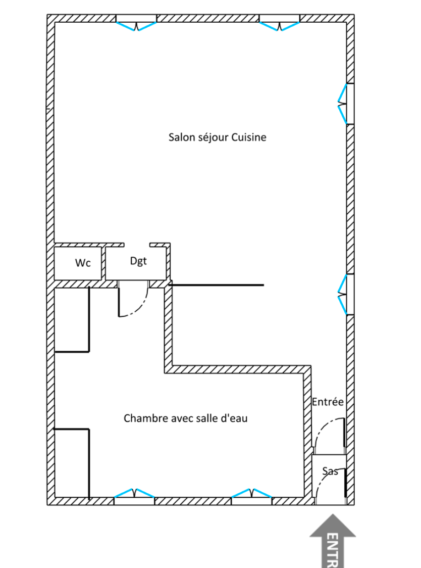 appartement 2 Pièces en vente sur PARIS (75006)
