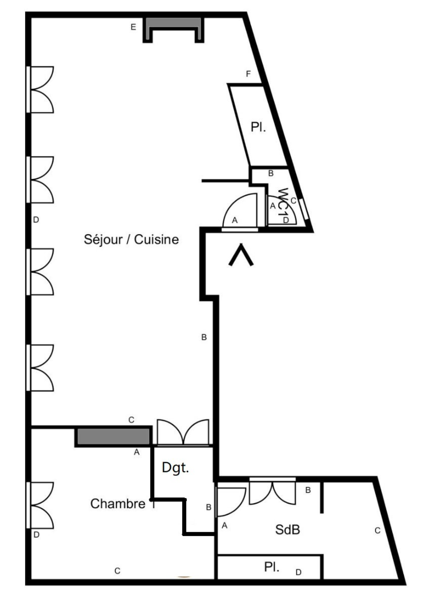 apartment 4 Rooms for sale on PARIS (75006)