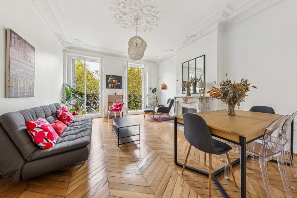 Rental Apartment Paris 9 3 Rooms 62.17 m²