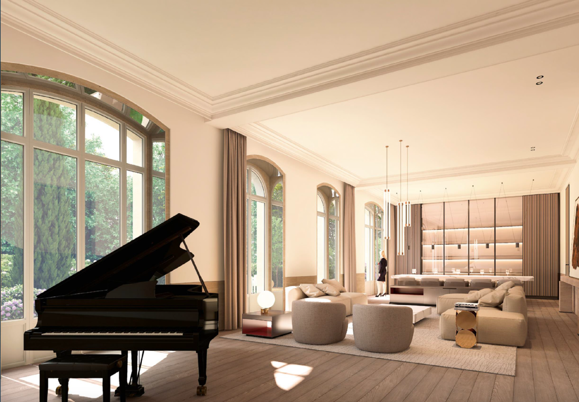 hôtel particulier 20 Pièces en vente sur PARIS (75008)