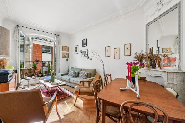 Vente Appartement Paris 18 2&nbsp;Pièces 48.1&nbsp;m²