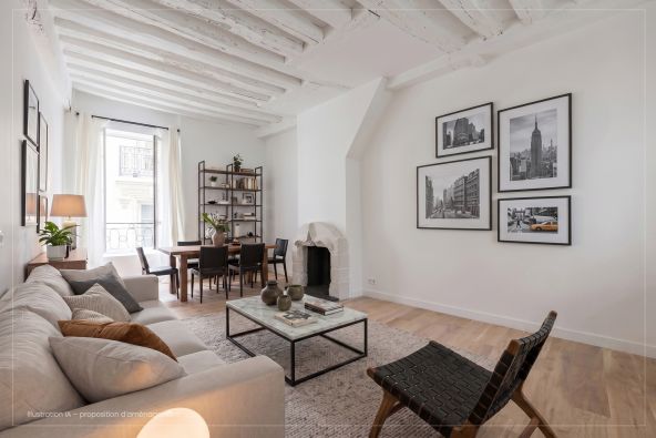 Vente Appartement Paris 6 1&nbsp;pièce 26&nbsp;m²