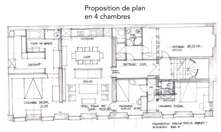 Vente Appartement Paris 10 5&nbsp;Pièces 146&nbsp;m²
