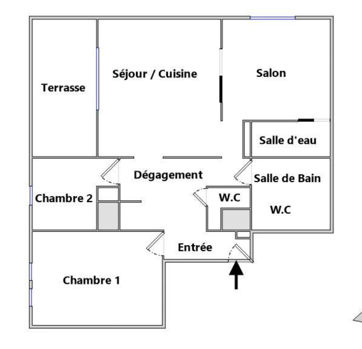 appartement 3 Pièces en vente sur PARIS (75004)